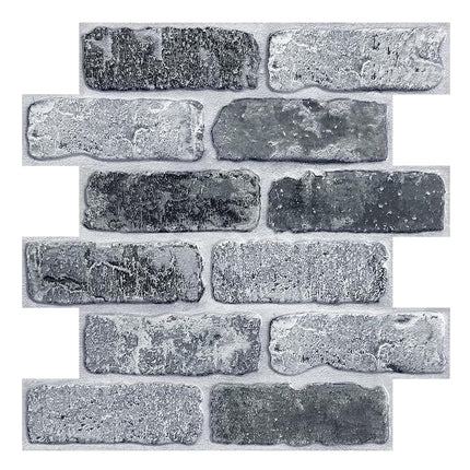 COMSTICKC 3D Brick Wall Panels, Peel and Stick Bri