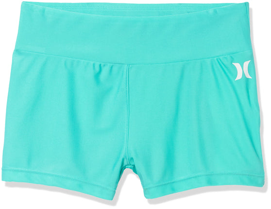 Hurley Girls' Swim Shorts, Aurora Green, X-Large