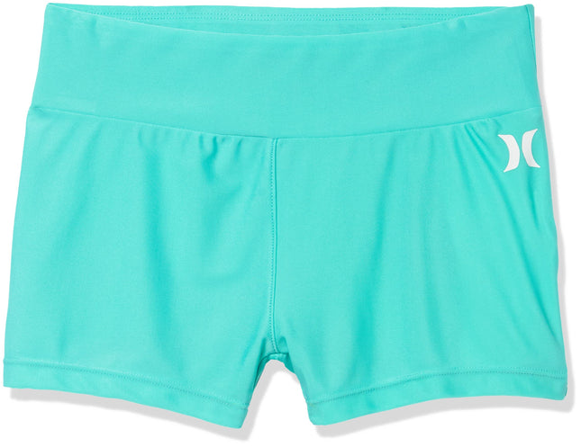 Hurley Girls' Swim Shorts, Aurora Green, X-Large