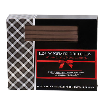 Elegant Comfort Luxurious Microfiber GIFT BOX 4-Pi