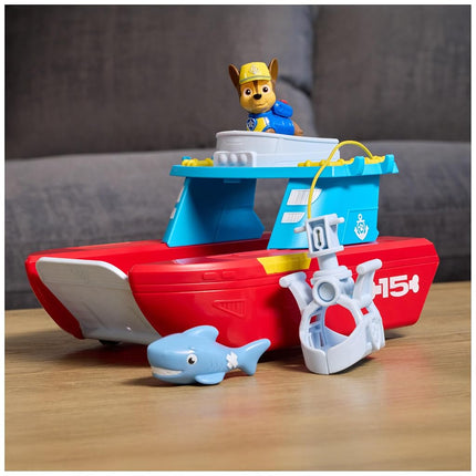 Paw Patrol Sea Patroller Vehicle with Chase and Shark Figure
