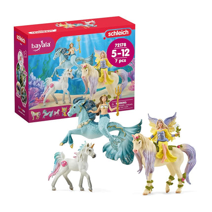 Schleich Bayala - 7Pc Bayala Unicorn Starter Plays
