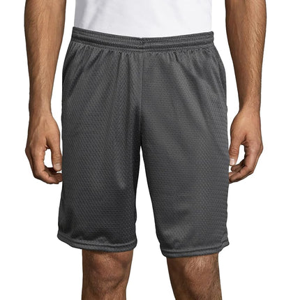 Hanes Sport Men's Mesh Pocket Shorts, Men’s Perfor