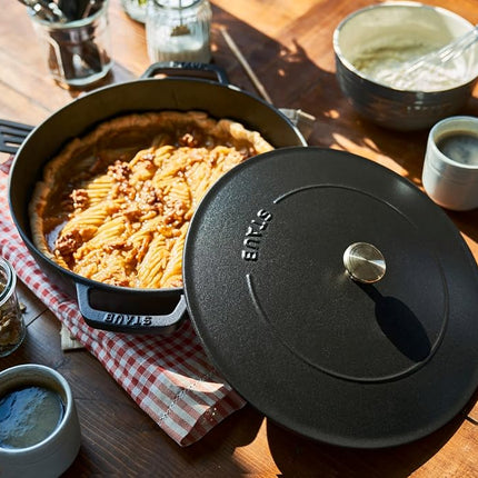 Staub 40511 472/0 with Chistera 28 cm Cast Iron Black