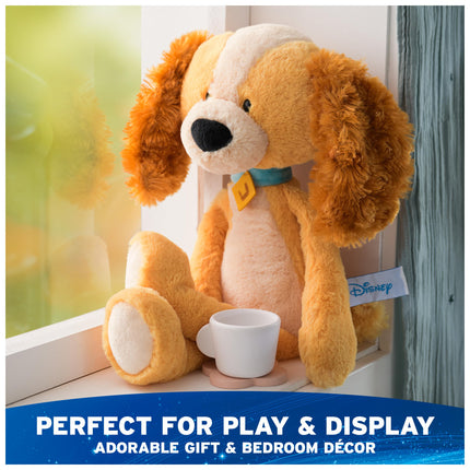 GUND Disney Official Lady Toothpick Plush, Lady and The Tramp, Dog Stuffed Animal for Ages 1 and Up, Brown, 15”