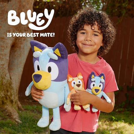Bluey Bingo Plush Toys 2-Pack, Soft Deluxe Fabric, Embroidered