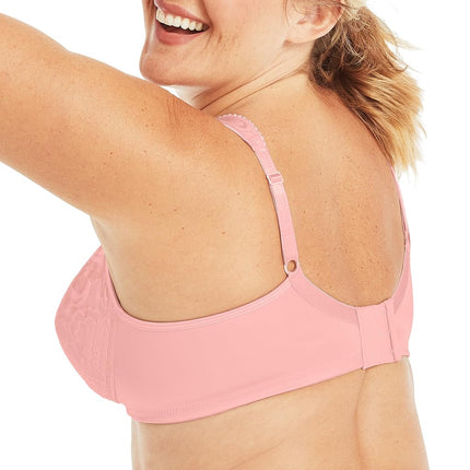 Playtex Women's 18 Hour Ultimate Lift and Support Wire Free Bra, Gentle Peach, 42C