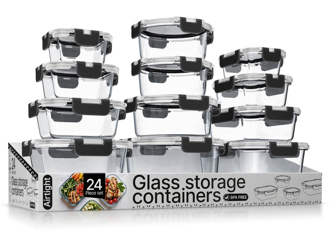 Bakken Borosilicate Glass Food Storage Containers 