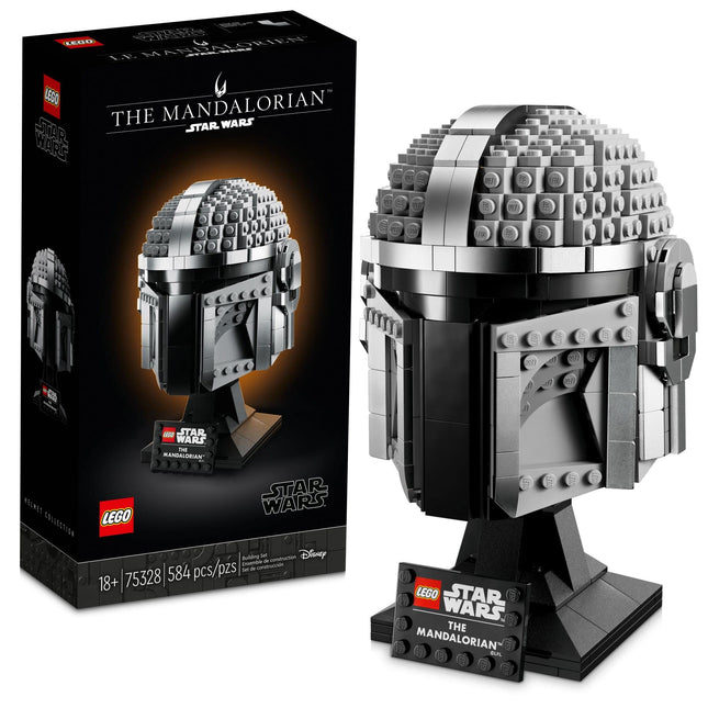 LEGO 75328 Star Wars The Mandalorian Helmet Age 18