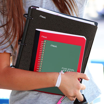 Five Star Spiral Notebook, 1 Subject, College Ruled Paper, Personal Size, 4-3/8" x 7", 80 Sheets, Fights Ink Bleed, Water Resistant Cover, Seaglass Green (450048CH1-ECM)