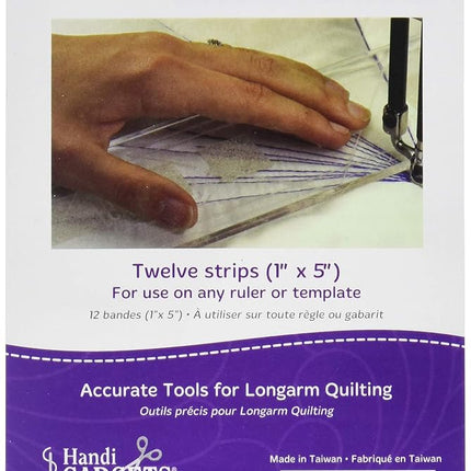 Handi gadgets Adhesive Strips, HG10510, Clear, 1Pack