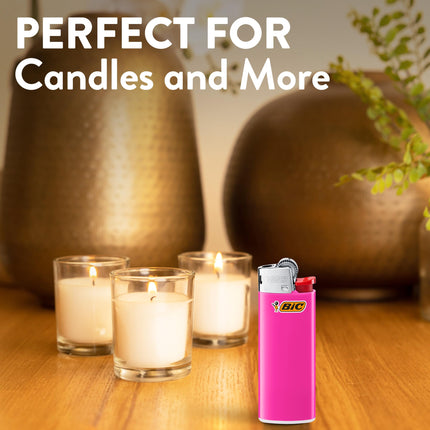 BIC Mini Lighter, Assorted Colors, Set of 8 Lighters