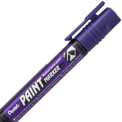 Pentel Paint Markers, Medium Bullet Point, Violet Ink - MMP20-V