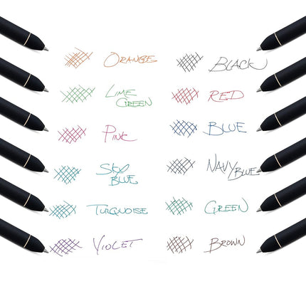 Pentel EnerGel Kuro Liquid Gel Pen .7mm 8/Pkg-Assorted Colors