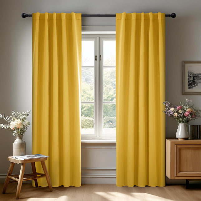 Deconovo Blackout Curtain Panels for Kids Bedroom 