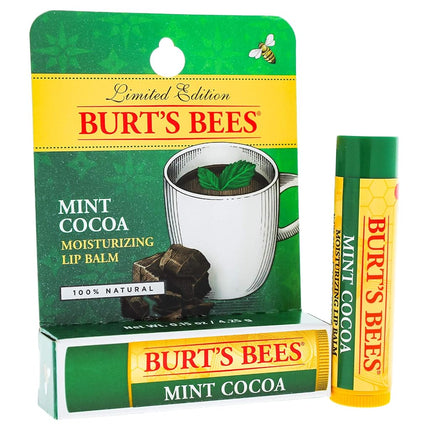 Burt's Bees Mint Cocoa Blister Lip Balm, 0.15 oz