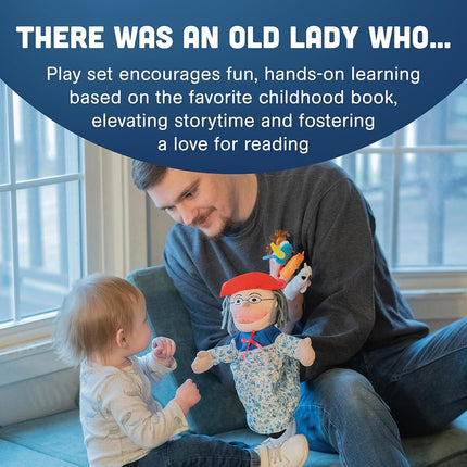 There was an Old Lady Who. Puppet Set