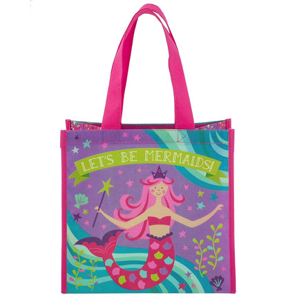 Stephen Joseph Medium Recycled Gift Bag, Mermaid, Medium