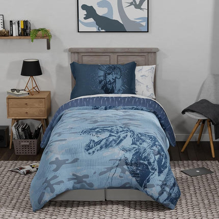 Franco Comforter and Sham, Cotton, Jurassic World, Queen