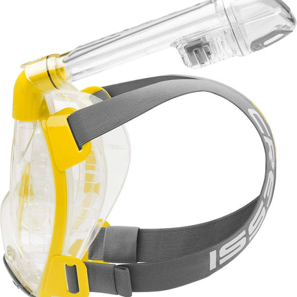 Cressi Duke Full Face Snorkel Dry Mask - Available in Standard Version or with Action Cam Holder, Adult Unisex