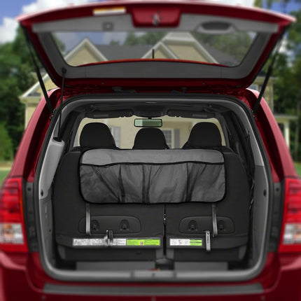 FH Group FH1122GRAY E-Z Travel™ Multi-Pocket Storage Collapsible Gray Car Trunk Organizer (Easy Carry Perfect for Garage or Grocery Store, 1 Pack)