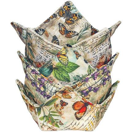ROGITU Cotton Microwavable Bowl Cozy, Microwave-Sa