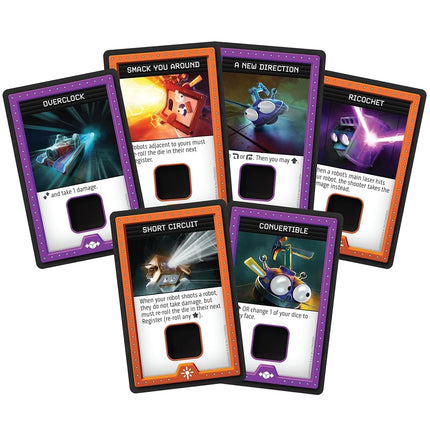 Renegade | Robo Rally Dice | Standalone Dice Game, Compatible With Robo Rally, Real-Time Programming, Robot Racing, Upgrades And Factory Gameboards | 2-4 Players | 30-45 Minutes