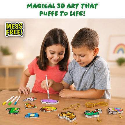 Skillmatics Aqua Puffs - Mess-Free Painting 3D Art & Craft Kit for Kids
