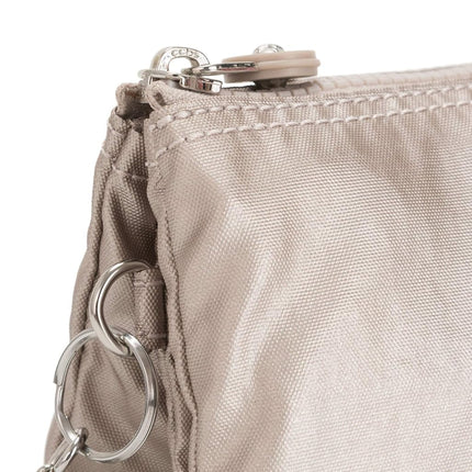 Kipling Creativity Large Pouch, Metallic Glow