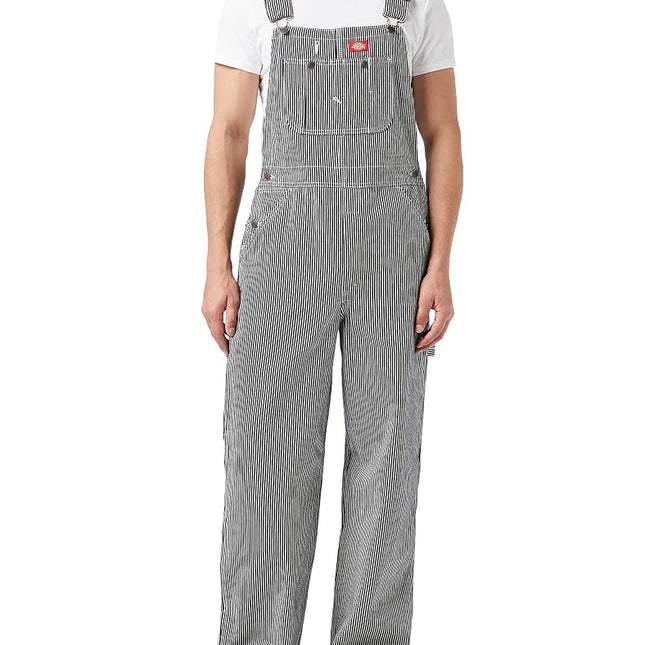 Dickies Men's Bib Overall, Hickory Stripe, 36X34
