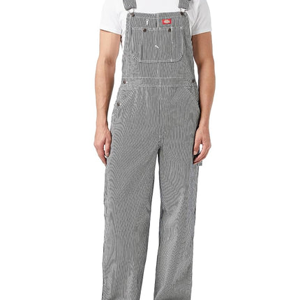 Dickies Men's Big Bib Overall, Hickory Stripe, 50x30
