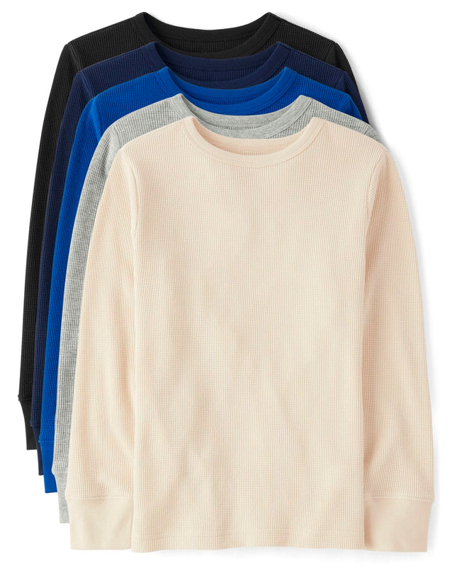 The Children's Place Boys' Long Sleeve Thermal Hen