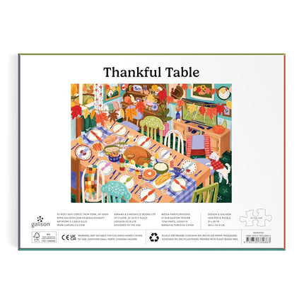 Thankful Table 1000 Piece Puzzle