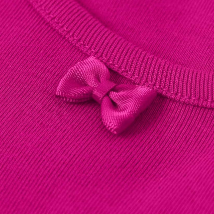 Gymboree Girls and Toddler Short Sleeve Basic Layering Shirt, Magenta 2-Pack, 2T