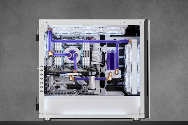 CORSAIR Hydro X Series, XL8, Performance Coolant, 1L, Translucent Purple