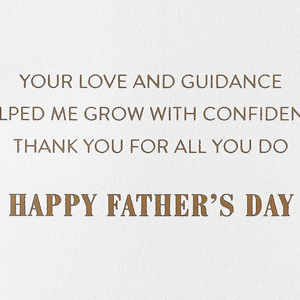 Papyrus Father's Day Card (Trees Lasercut Wood)