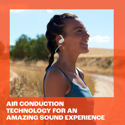 JBL SoundGear Sense - Auriculares abiertos verdaderamente inalámbricos, tecnología JBL OpenSound, resistentes a salpicaduras y polvo, 4 micrófonos para llamadas nítidas y claras, hasta 24 horas de batería, además de carga rápida (negro)
