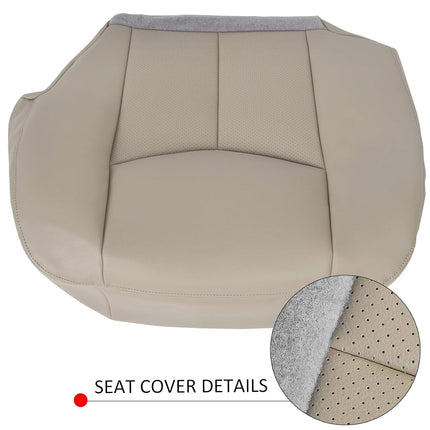 Funda de asiento inferior HECASA compatible con Cadillac Escalade ESV EXT Silverado 1500 2500 3500 Avalanche Tahoe Yukon GMC Yukon XL 1500 2500 de 2003 a 2007. Reemplazo para 0306ESC152DRB 12510306SLNWPIT.