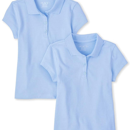 The Children's Place Multipack Short Sleeve Pique Polo, Daybreak, X-Large Plus