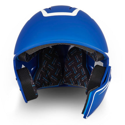 CHAMPRO HX Legend Plus Performance Baseball Batting Helmet with Removeable Jaw Guard in Two-Tone Color Matte Finish