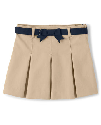 Gymboree Girls' and Toddler Twill Pleated Belted S