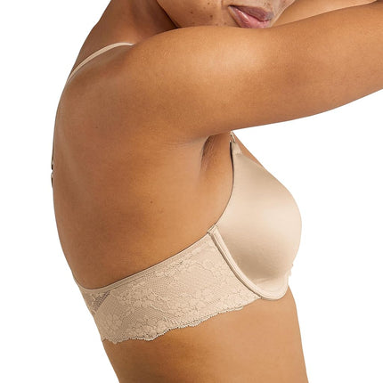 Maidenform Womens One Fab Fit Everyday Full Coverage Racerback Bra, Latte Lift, 38B Beige