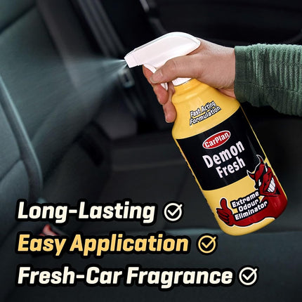 CarPlan Demon Fresh Odour Eliminator, 1 Litre, (Pack of 1)