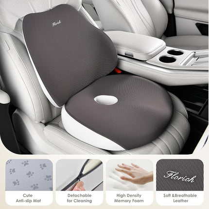 FLORICH Seat Cushion and Lumbar Support Pillow
