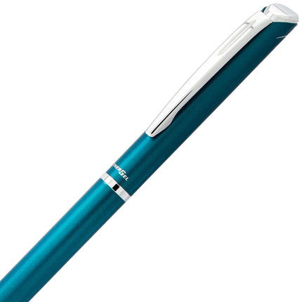 Stylo-gel Pentel EnerGel Style, (0,7 mm) Trait moyen, Corps bleu sarcelle - BL2007SABX