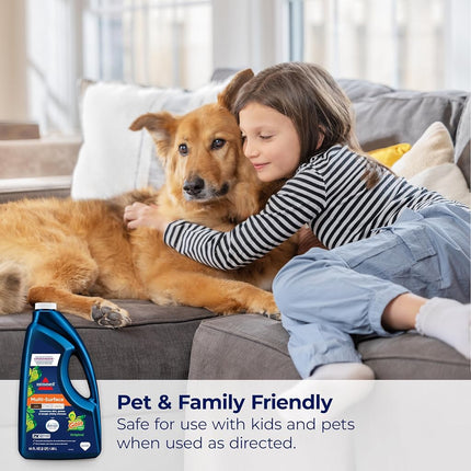Bissell® Multi-Surface with Febreze + Gain, 34451, 64 oz, Safe of Sealed Hard Floors and Area Rugs, Dissolves Dirt, Grime, and Tough Sticky Messes, Febreze Original Gain Scent