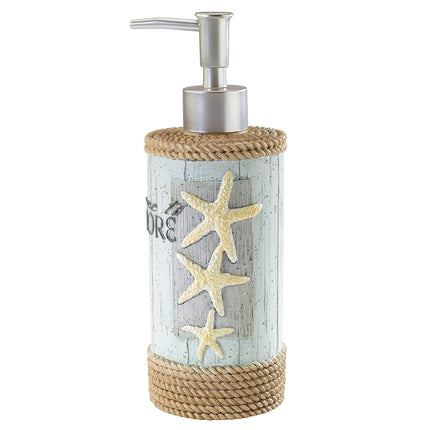 Avanti Linens - Soap Dispenser & Lotion Pump, Beach Inspired Accessories (Beachcomber Collection)