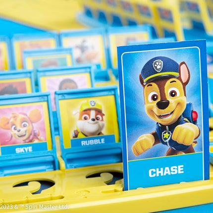 Guess Who? PAW Patrol Board Game | Featuring Chase, Rocky, Skye, and More | Officially Licensed Nickelodeon PAW Patrol Game | Family-Friendly Children's Mystery Game of Deduction | Ages 6 & Up