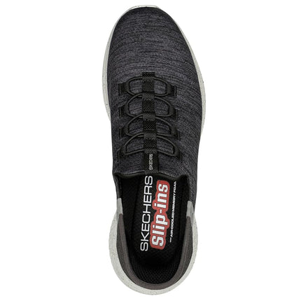 Skechers Men's Ultra Flex 3.0 Right Away Trainers, Black Mesh/Trim, 10 UK