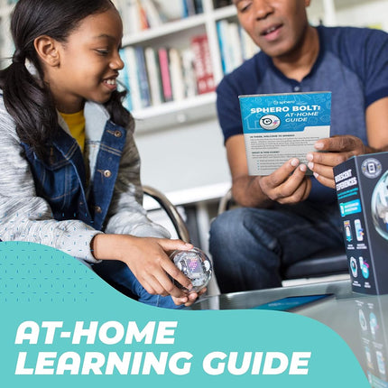 Sphero BOLT: App-Enabled Robotic Ball, STEM Learning and Coding Toy for Kids, Programmable LED Matrix, Bluetooth Connection, Learn Javascript and Scratch, Swift Playground Compatible